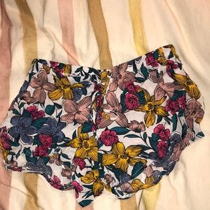 floral aeropostale shorts
